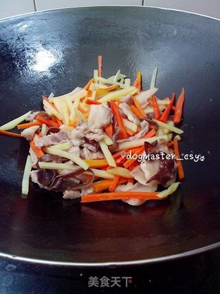【五彩炒饼】的做法步骤:7