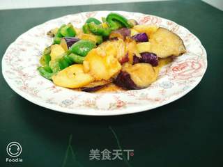 地三鲜的做法步骤:11