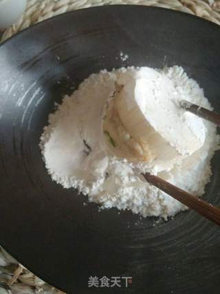 杏鲍菇肉盒的做法步骤:4
