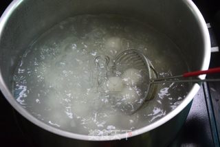 滋味咸汤圆汤的做法步骤:7