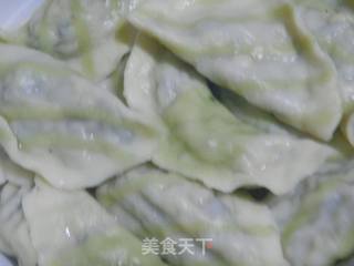 绿条水饺的做法步骤：9