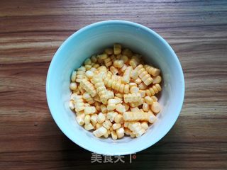 爽脆玉米燕麦羹的做法步骤:2