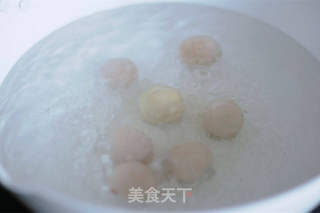 这一份彩色汤圆我觉得是很佛系了的做法步骤:8