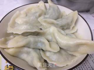 荠菜猪肉水饺的做法步骤:9