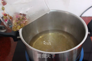 玫瑰花茶汤圆的做法步骤:2