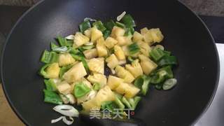 酸甜菠萝虾的做法步骤:8