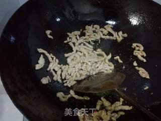 肉丝拌菠菜的做法步骤:9