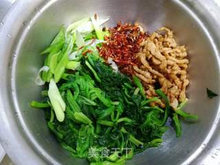 肉丝拌菠菜的做法步骤:12