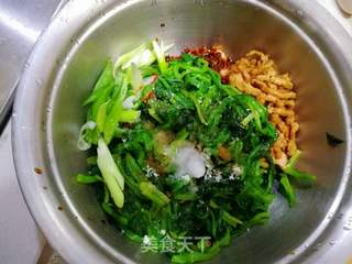 肉丝拌菠菜的做法步骤:13