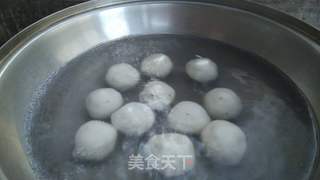 黑芝麻坚果汤圆的做法步骤:7