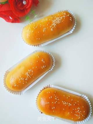 红豆沙餐包的做法步骤:15