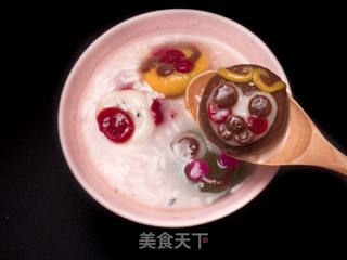 黑芝麻卡通汤圆的做法步骤:20