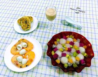 #花样美食#水果捞汤圆的做法步骤:13