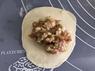 #花样美食#—虾仁蛋包饺的做法步骤:7