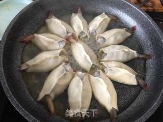 #花样美食#—虾仁蛋包饺的做法步骤:11