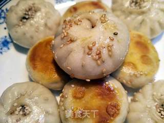 葱香猪肉小煎包的做法步骤:6