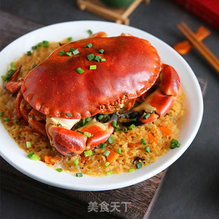 香糯螃蟹的做法步骤:18