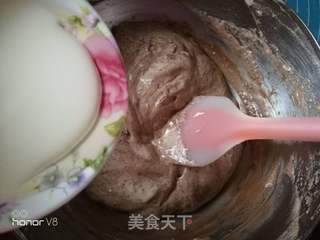 可可甜甜圈的做法步骤:9
