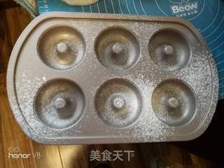 可可甜甜圈的做法步骤:11