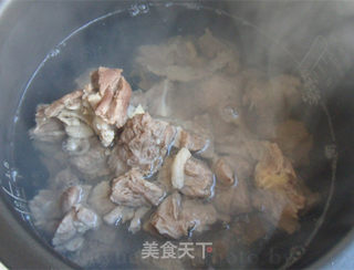 羊肉炖白萝卜的做法步骤:5