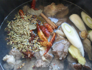 羊肉炖白萝卜的做法步骤:6