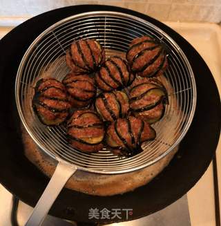 灯笼茄子的做法步骤:10