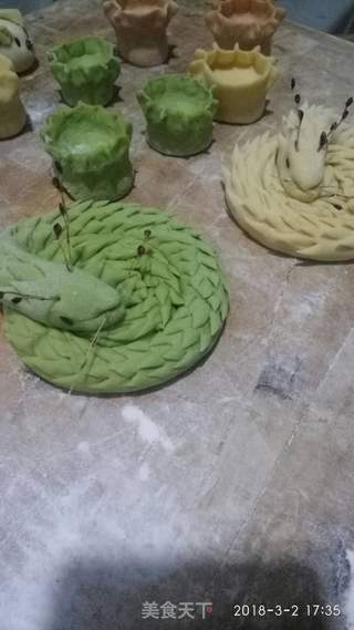 正月十五的花灯的做法步骤:4