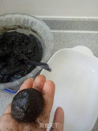 自制黑芝麻馅料的做法步骤:10