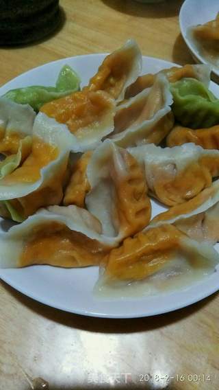 万事如意彩色饺子的做法步骤:15