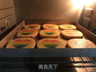 彩虹心曲奇的做法步骤：13