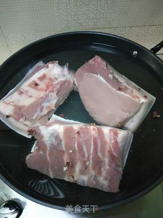 咸干菜扣肉的做法步骤:3