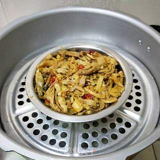 咸干菜扣肉的做法步骤:18