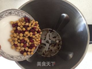 #红豆腰果豆浆的做法图解3