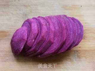 #紫薯山药燕片米糊的做法图解3