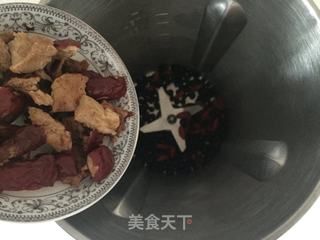#红枣枸杞黑豆浆的做法图解5
