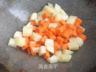 酱烧四丁的做法步骤:6