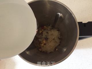 #清甜玉米豆浆的做法图解6