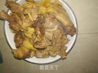 肥鸭烩酸菜的做法步骤:2