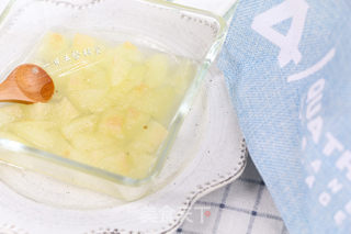 川贝蒸雪梨的做法步骤:6
