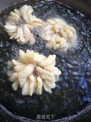 富贵菊花鱼的做法步骤:11
