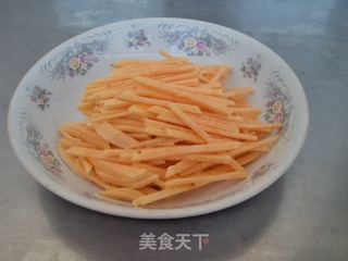 #糖醋红薯丝的做法图解4