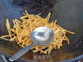 #糖醋红薯丝的做法图解9