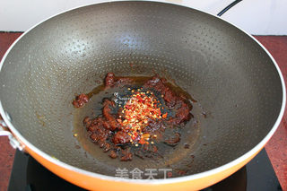 香菇酱麻辣豆腐的做法步骤:4