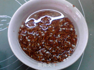 #花样美食#红米咸味腊八饭的做法步骤:2