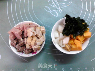 #花样美食#红米咸味腊八饭的做法步骤:3
