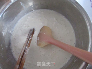 抹茶红豆雪媚娘的做法步骤:3