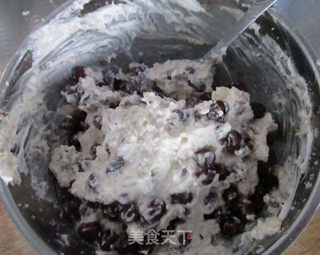 抹茶红豆雪媚娘的做法步骤:17