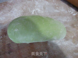 抹茶红豆雪媚娘的做法步骤:19