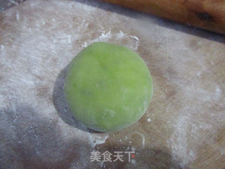 抹茶红豆雪媚娘的做法步骤:22