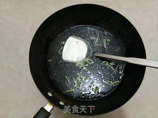 青萝卜丸子汤的做法步骤:8